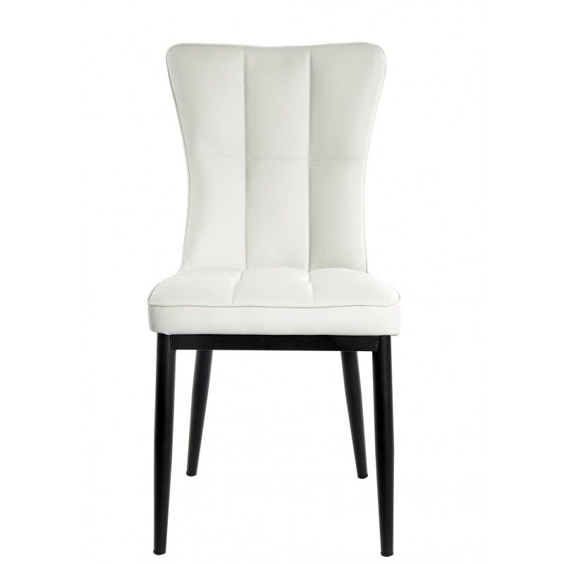 silla daniela metal tapizado similpiel blanca (1)