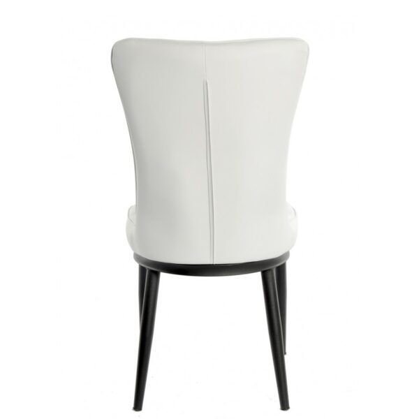 silla daniela metal tapizado similpiel blanca (3)