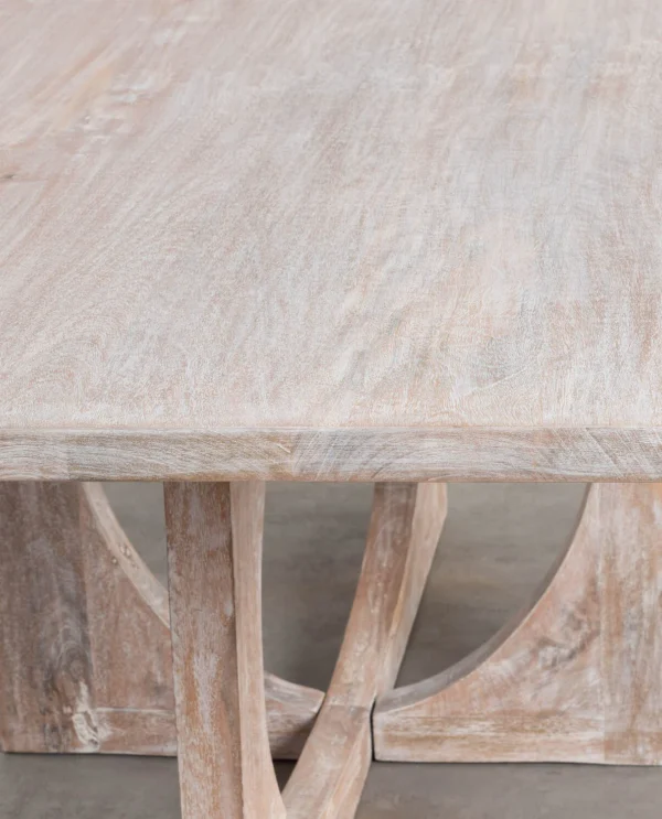 mesa de comedor rectangular de madera de mango 2175x1065 cm casta (1)