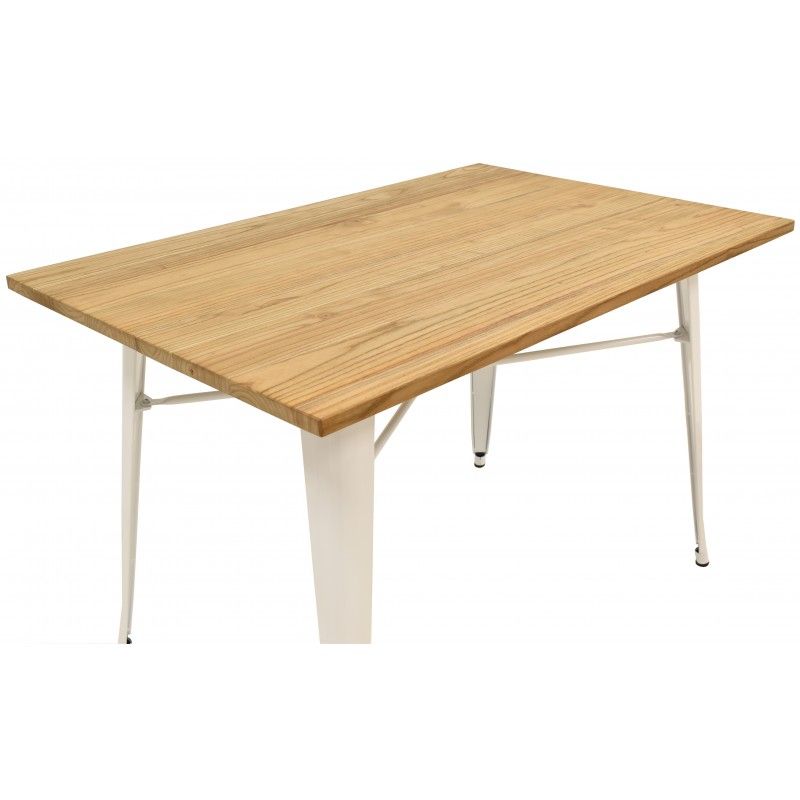 mesa tol acero blanca madera 120x80 cms (1)