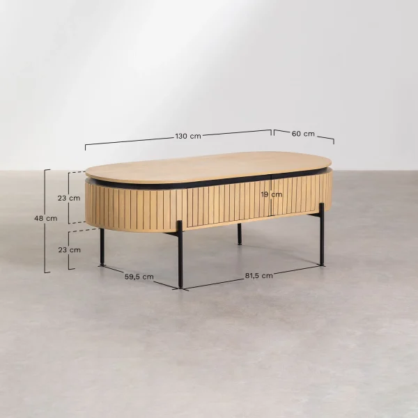 mesa de centro en madera de mango anais.4 JPG