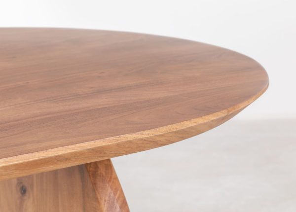 mesa de comedor en madera de acacia bedum 6