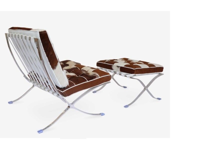 chaise et ottoman barcelona marron blanc 20211112230342