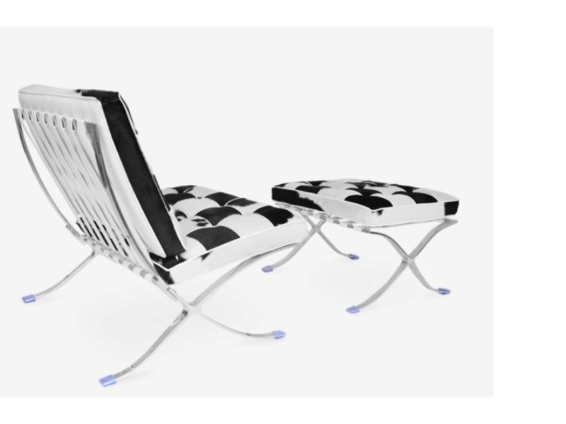 chaise et ottoman barcelona noir blanc 20211112231933
