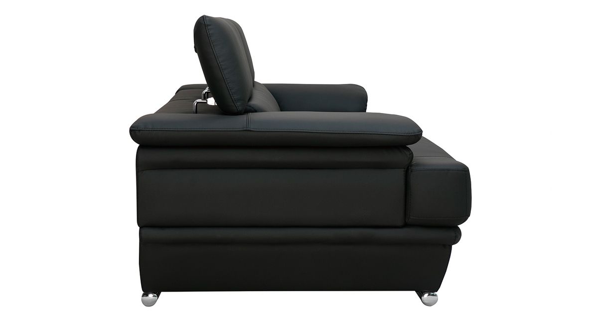 sofa de cuero diseno tres plazas con cabeceros ajustables negro ewing 23226 62fe061fdf5cb 1200 675