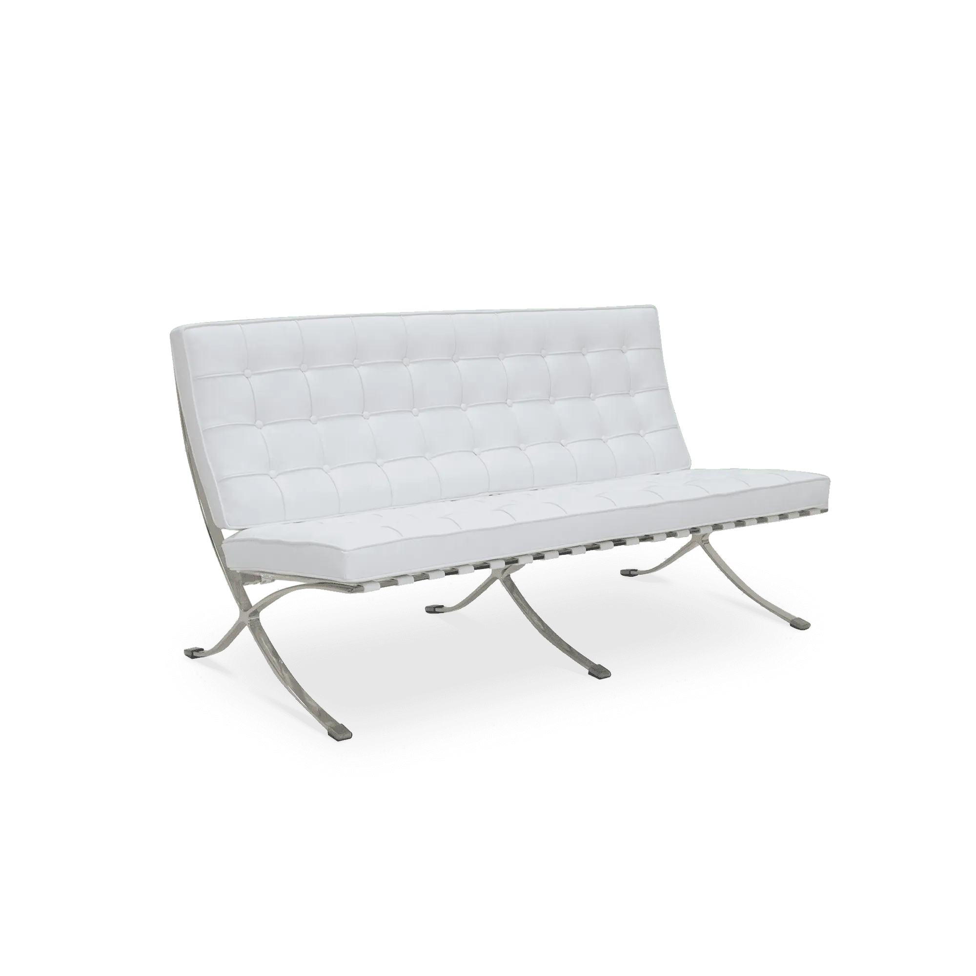 sofa barcelona mies van der rohe 2 plazas piel italiana blanco 1 e87f10ae 8d38 43f5 ab44 e0aa8162cc29 2048x2048