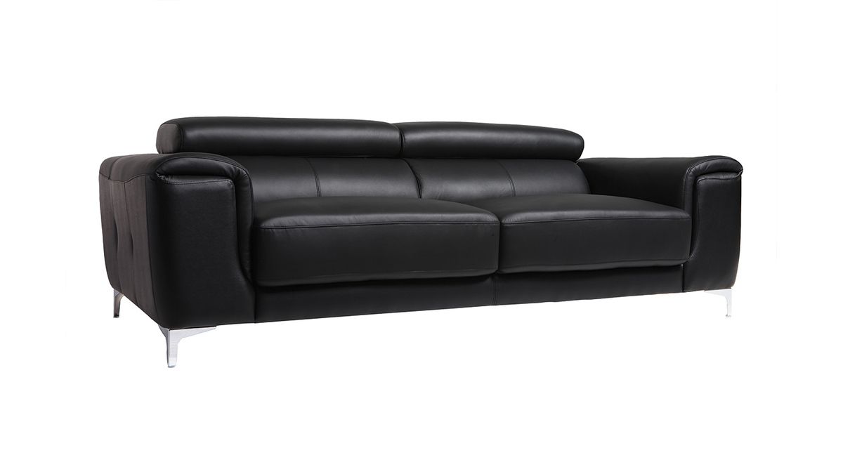 sofa cuero de bufalo diseno tres plazas con cabeceros relax negro nevada 33779 5bd6cb6d0f54e 1200 675