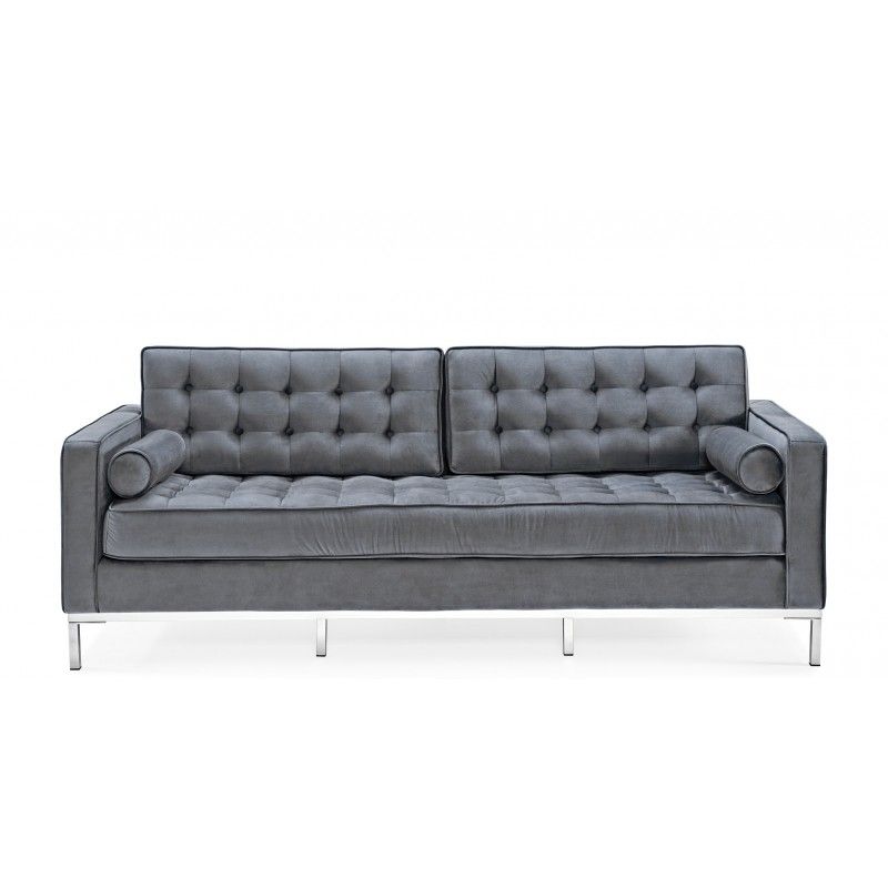sofa arles 3 plazas tejido velvet gris (1)
