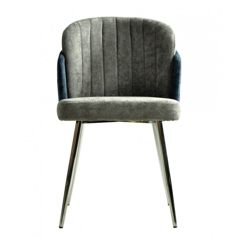 silla dresde cromada tapizada chenilla azul y gris claro (1)
