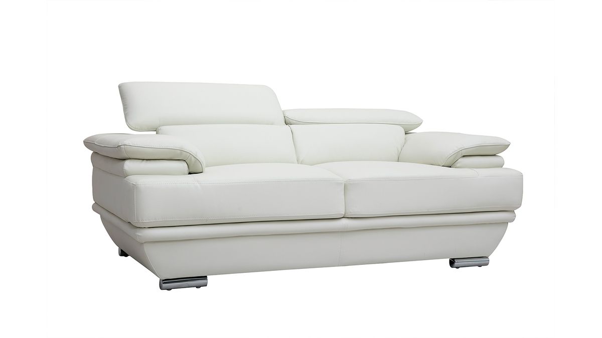 sofa cuero diseno dos plazas con cabeceros ajustables blanco ewing 23223 62fdfd0f527f9 1200 675