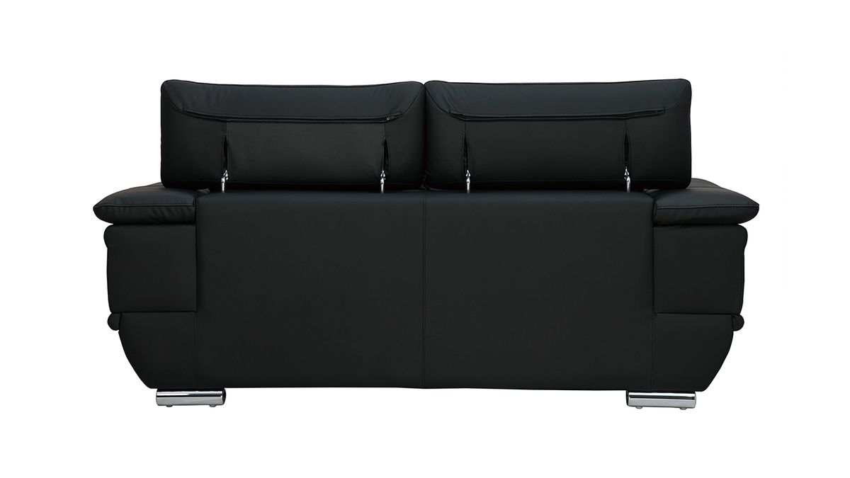 sofa cuero diseno dos plazas con cabeceros ajustables negro ewing 23225 62fe034d1d7f1 1200 675