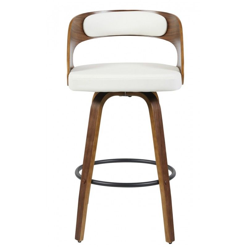 taburete loarre madera similpiel blanca (1)