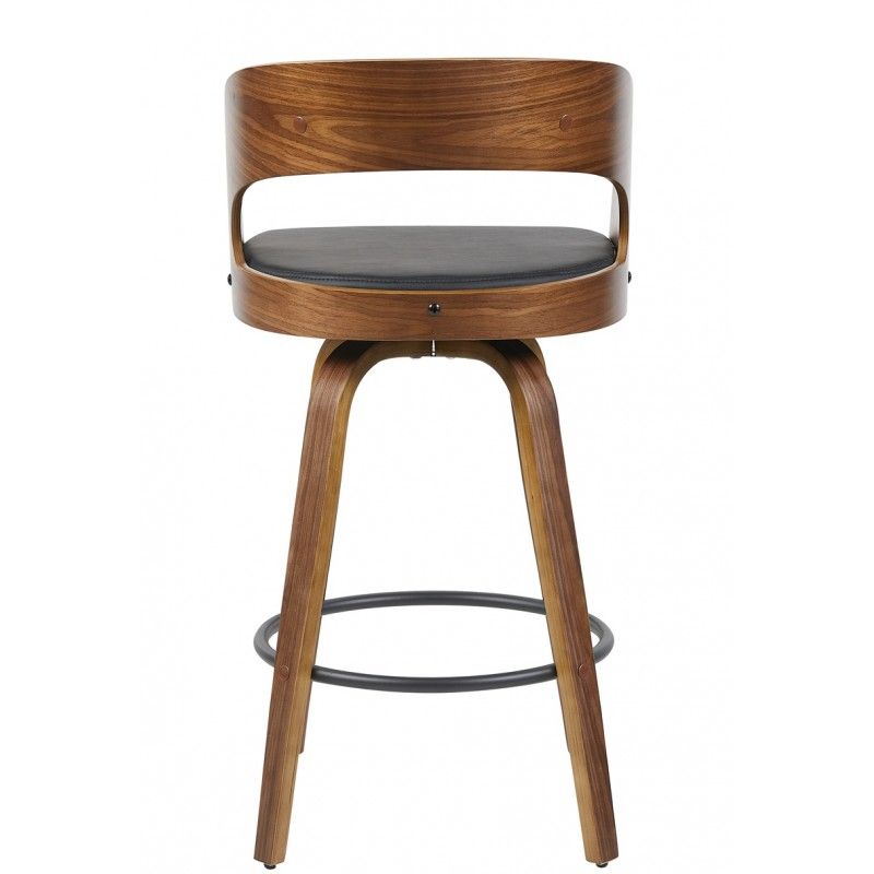 taburete loarre madera similpiel negra (3)