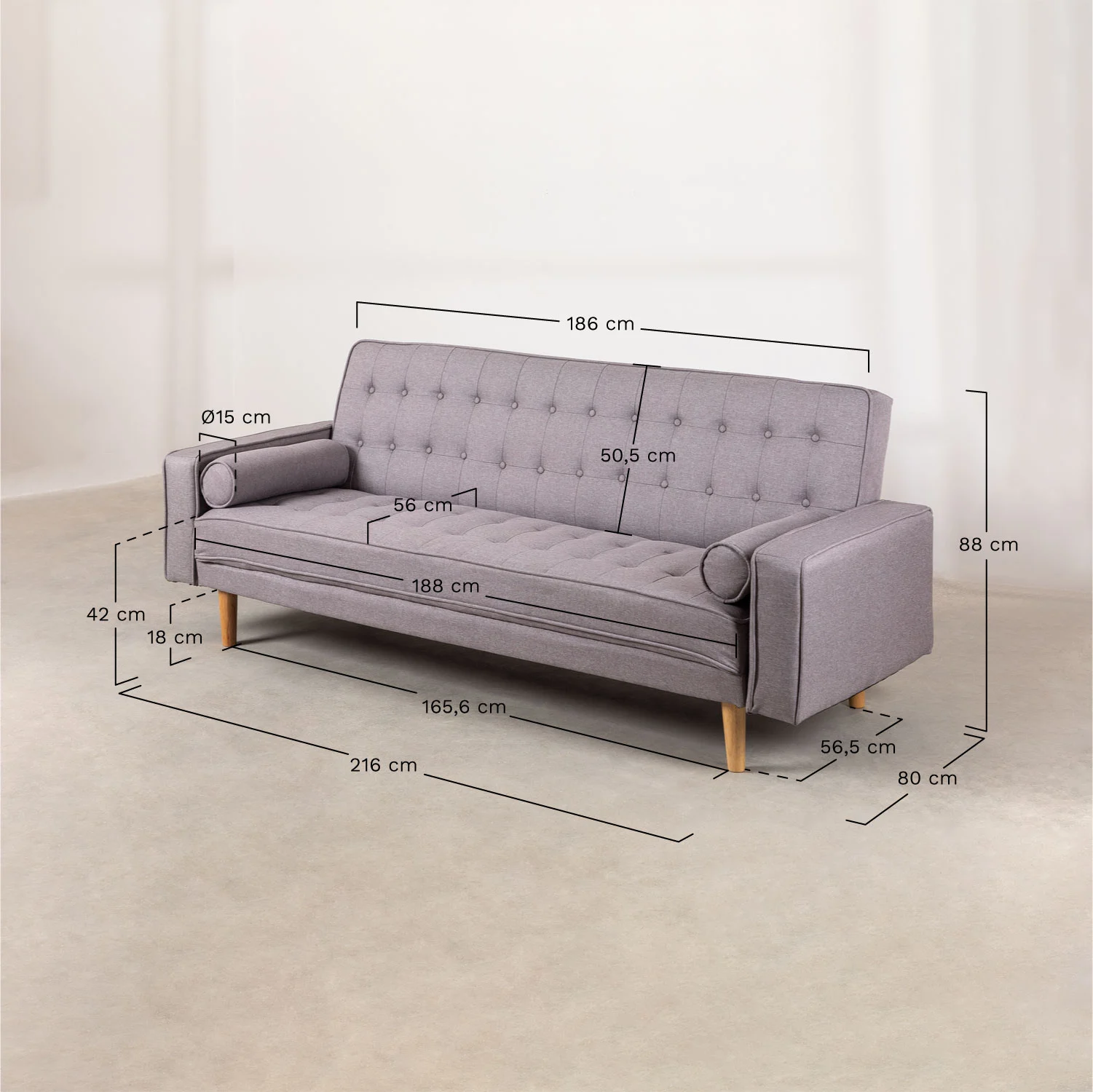 sofa cama de 3 plazas en lino brion (2)
