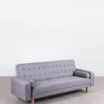 sofa cama de 3 plazas en lino brion