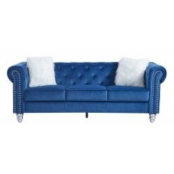 sofa chester style 3 plazas tapizado velvet azul 67 (1)