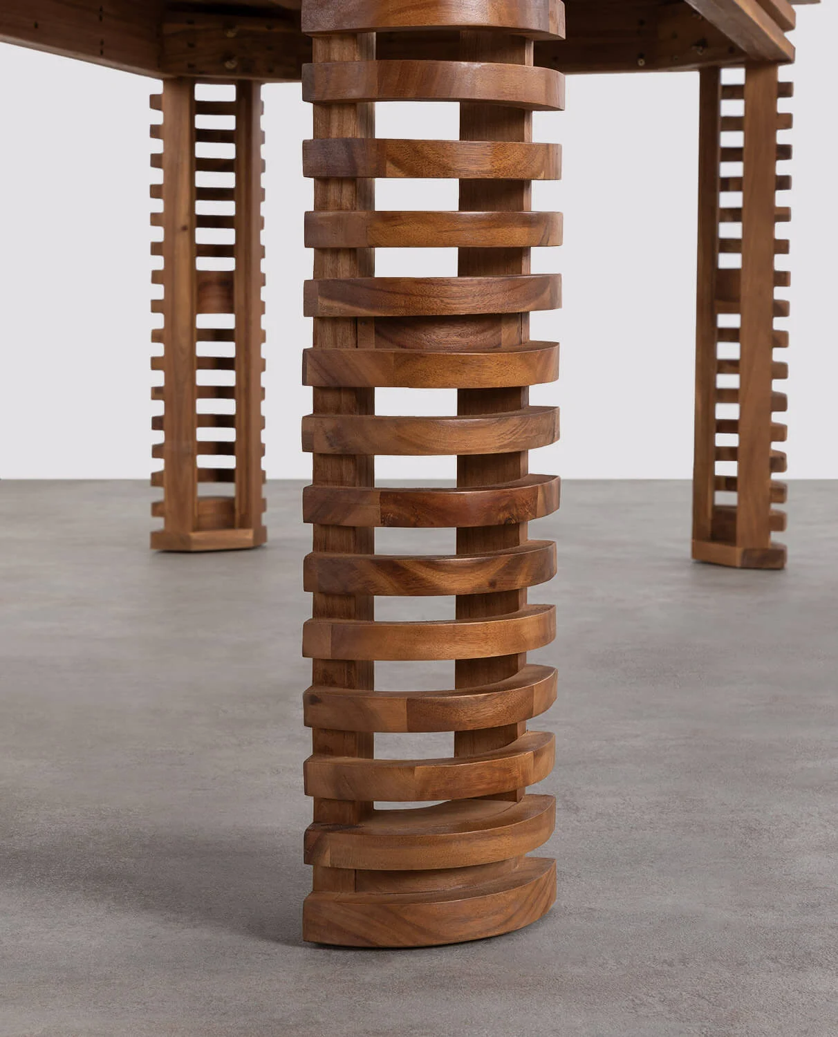 mesa de jardin rectangular 180 cm de madera de acacia hazan (2)