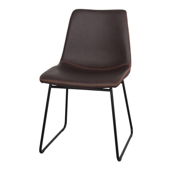 misterwils silla tapizada giza marron 1