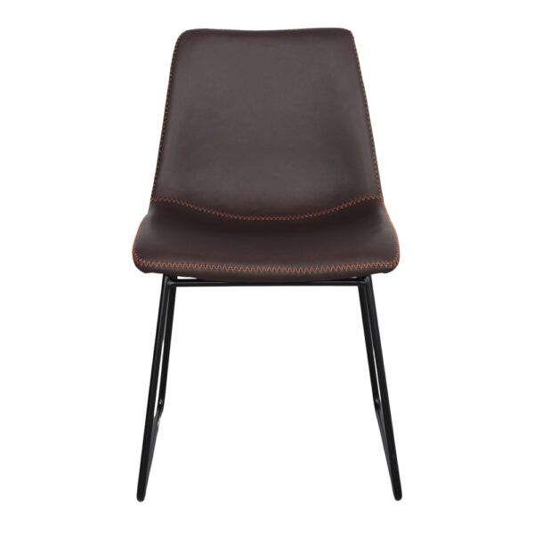 misterwils silla tapizada giza marron 2