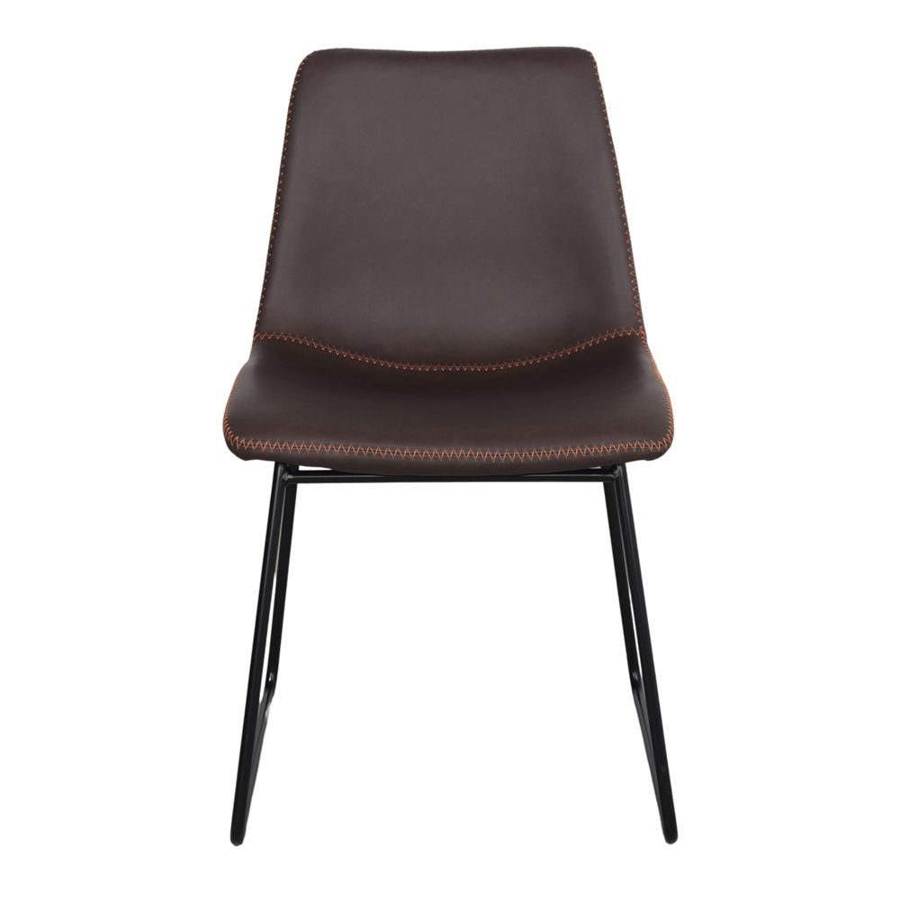 misterwils silla tapizada giza marron 2