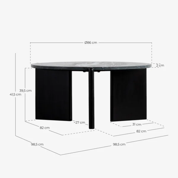 mesa de centro redonda de madera y marmol o 86 cm crecia (1)