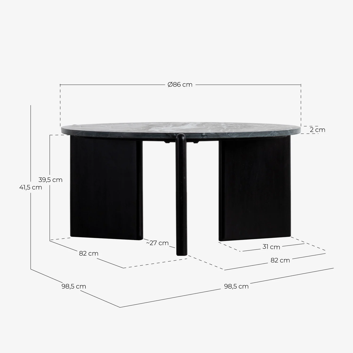 mesa de centro redonda de madera y marmol o 86 cm crecia (1)