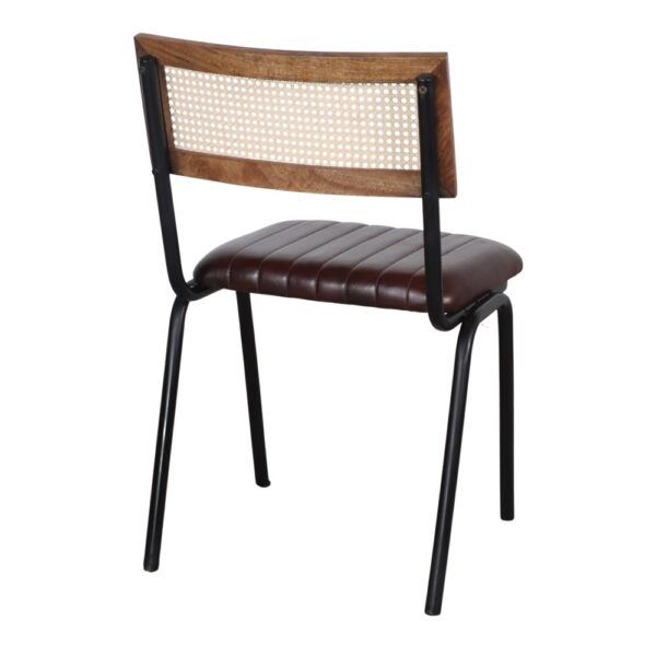 misterwils silla metal piel vancouver maxi marron 4