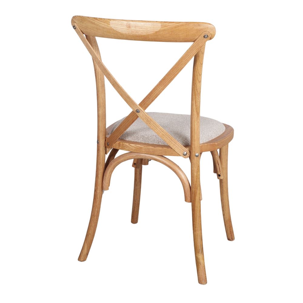 silla madera tapizada lotus natural 4