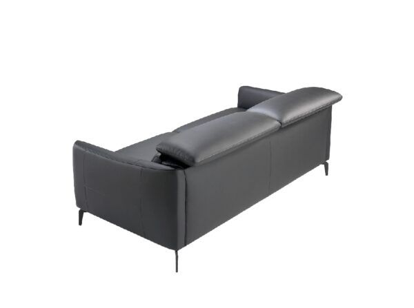 6059 sofa 3 plazas moderno piel negro acero negro sofa angel cerda 04 01 escaled