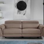 6105 sofa 3 plazas moderno piel vison madera maciza pino sofa angel cerda b