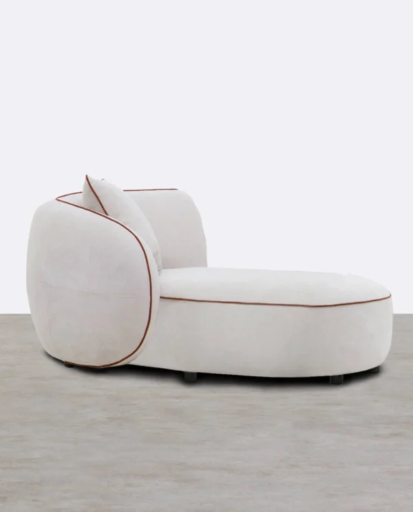 modulo chaise longue izquierdo de tela para sofa ilhan