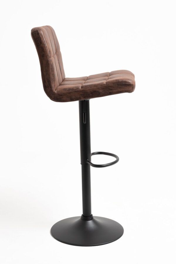 taburete loft polipiel marron vintage (2)