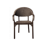 sillon holiday apilable polipropileno marron chocolate