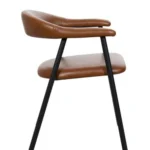 silla de comedor nordica aren marron vintage 388091.JPG 3