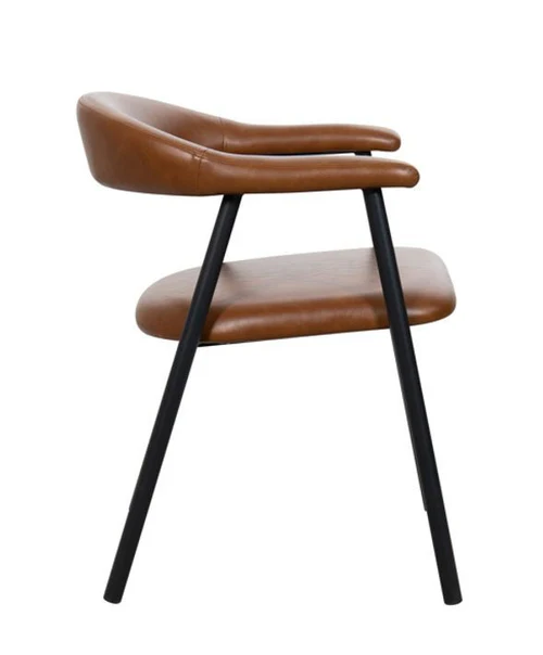 silla de comedor nordica aren marron vintage 388091.JPG 3