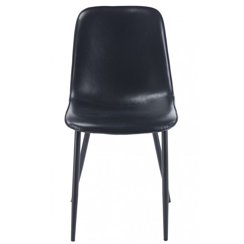 silla penafiel metal similpiel vintage negra (1)