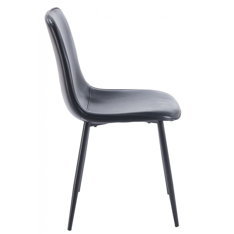 silla penafiel metal similpiel vintage negra (2)