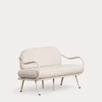sofa 2 plazas de jardin de metal y tela xoan (4)