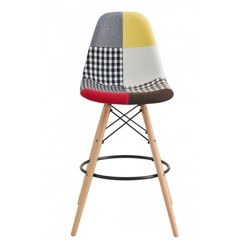 taburete star pat24 madera tapizado patchwork 24 (1)