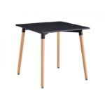 mesa star cromada tapa blanca 80 cms de diametro