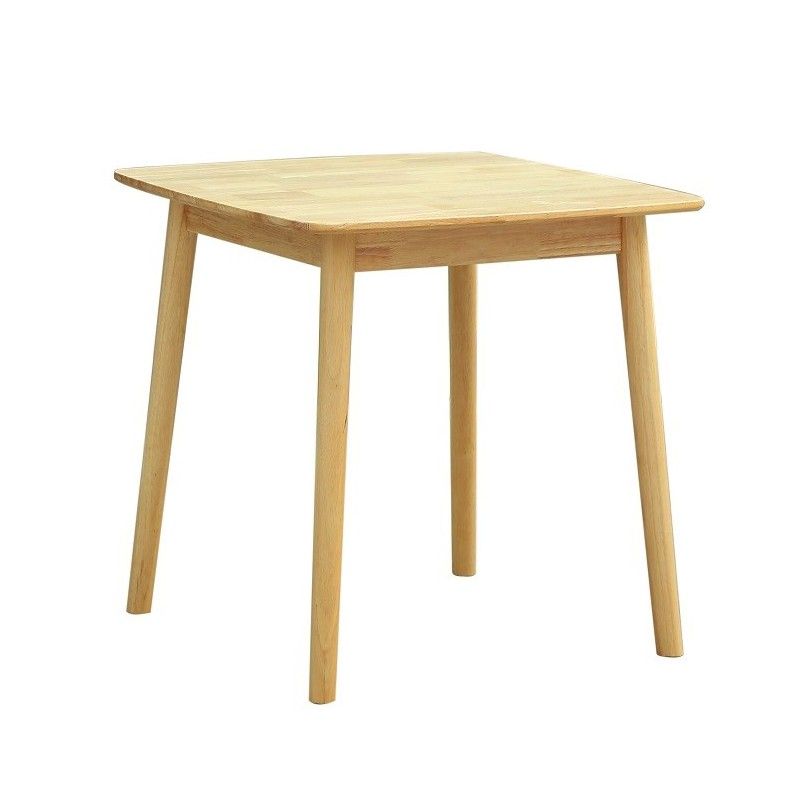 mesa transilvania madera natural 75 x 75 cms