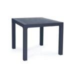 mesa tropical lisa polipropileno antracita 80 x 80 cms