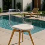 silla mona transparente asiento