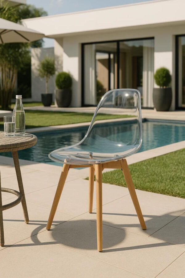 silla nordi transparente