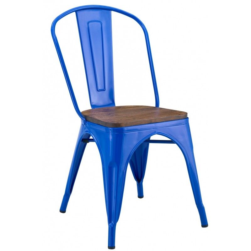 silla tol ek wood acero azul asiento madera.jpg REF 543.STOEKWOAZ