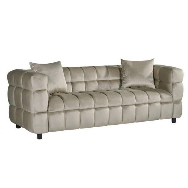sofa loring 3 plazas tejido velvet gris claro 25