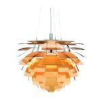 lampara artic aluminio dorada 48 cms de diametro (1)