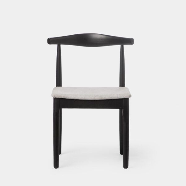 silla en madera de hevea color negro y asiento tapizado gris (1)