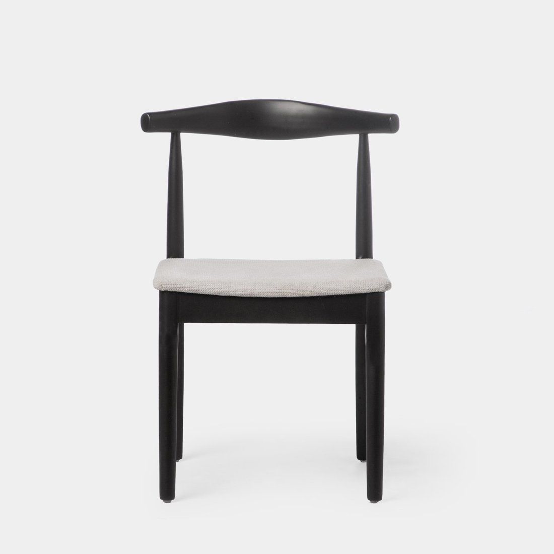 silla en madera de hevea color negro y asiento tapizado gris (1)