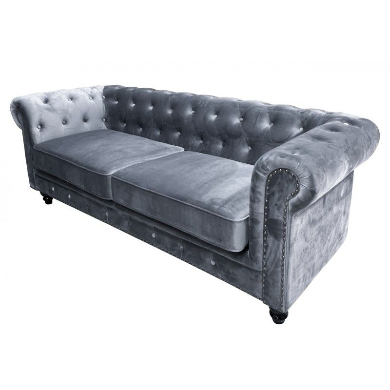 sofa chester premium 3 plazas tapizado velvet gris (1)